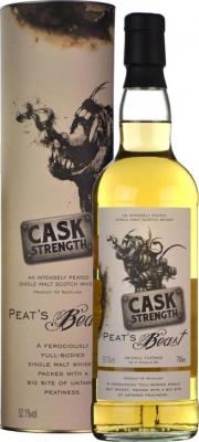 Peat's Beast Cask Strength FF 52.1% 700ml