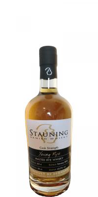 Stauning 2014 Young Rye Cask Strength 60.3% 500ml