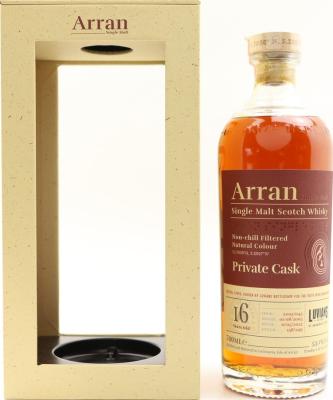 Arran 2005 2nd fill Calvados Luvians 150th Open Championship 53.2% 700ml