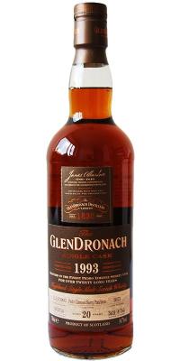 Glendronach 1993 Single Cask Pedro Ximenez Sherry Puncheon #3075 Taiwan Exclusive 54.7% 700ml