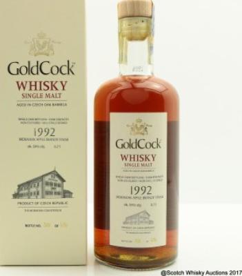 Gold Cock 1992 Single Cask Bottling 8595198850084 59% 700ml