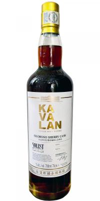 Kavalan Solist Oloroso Sherry Cask S081215003 Year of the Golden Pig 59.4% 700ml