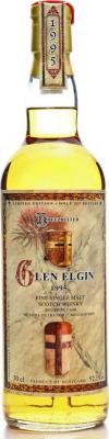 Glen Elgin 1995 MT Kreuzritter Collection Bourbon Cask #271 52.1% 700ml