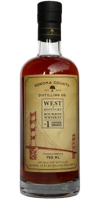 West of Kentucky Bourbon Whisky #1 Cherrywood Smoked 47.8% 750ml