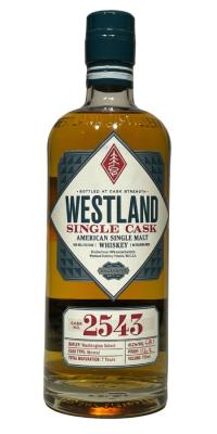 Westland Cask No. 2543 Mexcal Jack Rose Dining Saloon 58.1% 700ml