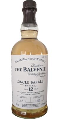 Balvenie 12yo First Fill Ex-Bourbon Barrel 47.8% 750ml