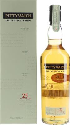 Pittyvaich 1989 Diageo Special Releases 2015 Refill Bourbon Hogsheads 49.9% 700ml