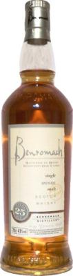 Benromach 25yo Refill American Hogsheads 43% 700ml