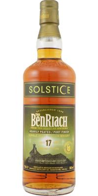 BenRiach 17yo Solstice Edition 2 Bourbon Barrels + Tawny Port Finish 50% 750ml