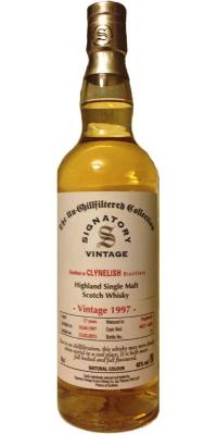 Clynelish 1997 SV The Un-Chillfiltered Collection 4627 + 4628 46% 700ml