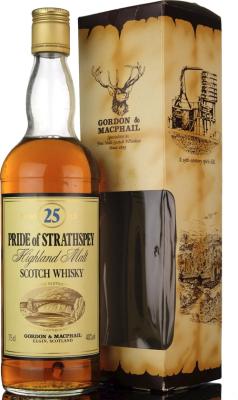 Pride of Strathspey 25yo GM Highland Malt 40% 750ml