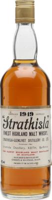 Strathisla 1949 GM Licensed Bottling 40% 750ml