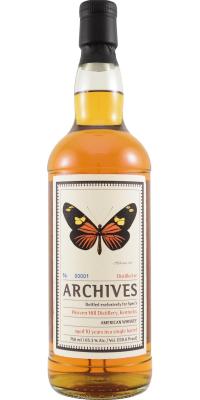 Heaven Hill 2009 Arc Butterflies from the USA Barrel #3448495 Spec's 65.3% 750ml