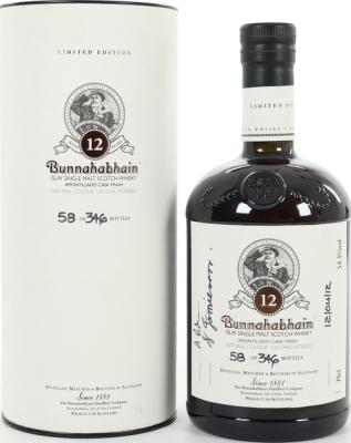 Bunnahabhain 12yo Feis Ile 2012 Amontillado Cask Finish 54.3% 700ml