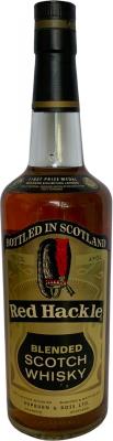 Red Hackle Blended Scotch Whisky Ferd. Piertoh GmbH Burg Layen bei Bingen A. R 43% 700ml