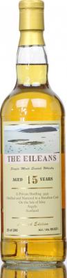 The Eileans 15yo Private Single Cask Bottling Bourbon Barrel #14 Andrew Hackett 60.02% 700ml