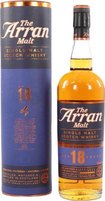 Arran 18yo Ex- Sherry & Ex-Bourbon 46% 750ml