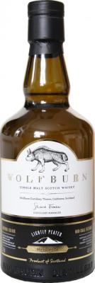 Wolfburn Morven Lightly Peated Ex-Bourbon American White Oak 46% 700ml