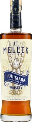 J.T. Meleck Lousiana Handcrafted Rice Whisky 48% 750ml