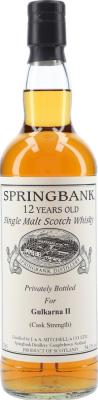 Springbank 12yo Gulkarna II 54.1% 700ml