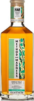 Method and Madness Single Malt Irish Whisky Finished in French Oak 46% 750ml