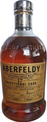 Aberfeldy 2004 Exceptional Cask Series Calvados Finish 53.2% 700ml