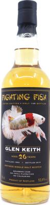 Glen Keith 1993 JW Fighting Fish 26yo Bourbon cask Monnier Trading AG 52.8% 700ml