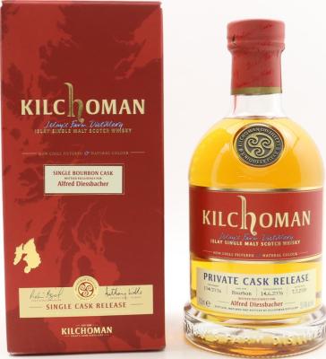 Kilchoman 2006 Private Cask Release Bourbon 104/2006 Alfred Diessbacher Exclusive 53.4% 700ml
