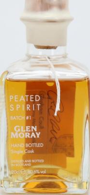 Glen Moray 2010 Peated Spirit Oak Casks 141, Batch #1 60.6% 200ml