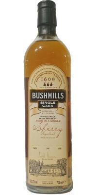 Bushmills 1989 Single Cask Sherry Hogshead #7434 SWS 53.7% 700ml