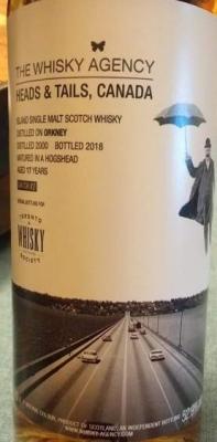Orkney 2000 TWA Ex-Bourbon Hogshead Toronto Whisky Society 52.9% 700ml