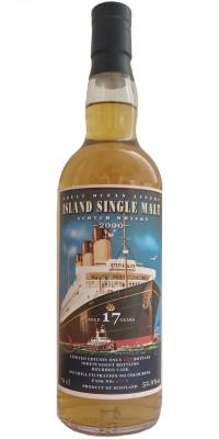 Island Single Malt 2000 JW Great Ocean Liners Bourbon Cask Whiskyschiff Zurich 2017 52.9% 700ml