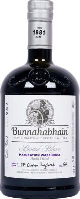 Bunnahabhain 1989 Oloroso Single Cask #57 47% 700ml