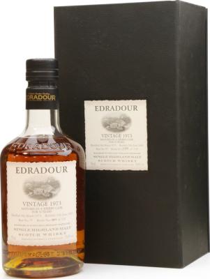 Edradour 1973 Vintage Sherry Cask Matured 53.4% 700ml