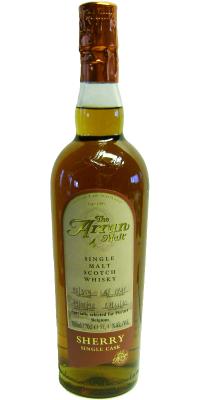 Arran 1998 Sherry Single Cask 98/359 Pin'art Belgium 52.1% 700ml