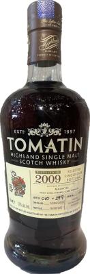 Tomatin 2009 Single Cask Malaysia 2022 Year of the Tiger 59% 700ml