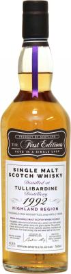 Tullibardine 1992 ED The 1st Editions Refill Hogshead HL 16917 41.1% 700ml