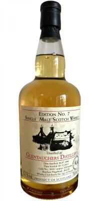 Glentauchers 1996 UD for Friends of Single Malt Bonn 1st Fill Bourbon Hogshead #3610 52.5% 700ml