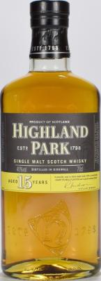 Highland Park 15yo Sherry 40% 700ml