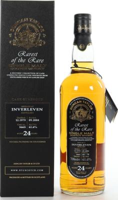 Inverleven 1979 DT Rarest of the Rare Oak cask #5665 61.6% 700ml