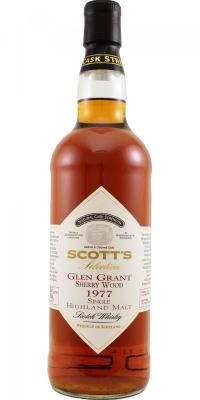 Glen Grant 1977 Sc Sherry Wood 55.4% 750ml