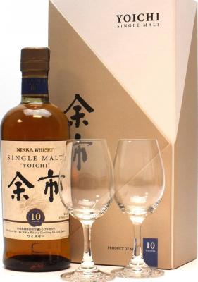 Yoichi 10yo Gift Pack 45% 700ml