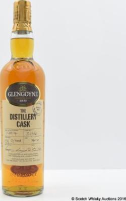 Glengoyne 1997 The Distillery Cask hand bottled 1st Fill Bourbon Hogshead #3136 54.9% 700ml