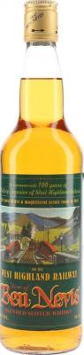 Dew of Ben Nevis West Highland Railway Blended Scotch Whisky 40% 700ml
