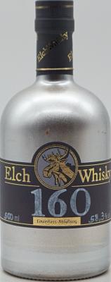 Elch Whisky 160 Einzelfass-Abfullung ex-Bourbon Los 20/17 58.3% 500ml