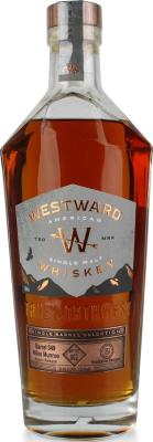 Westward Tempranillo Single Barrel Finished in A single Tempranillo wine barrel The Whisky Club 62.5% 700ml