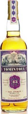 Tomintoul 1968 JW Old Train Line Bourbon Cask #4228 48.9% 700ml