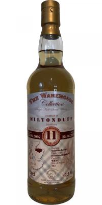 Miltonduff 2007 WW8 The Warehouse Collection Bourbon Hogshead W8363 59.5% 700ml