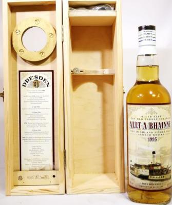 Allt-A-Bhainne 1995 JW River Elbe The Old Paddle Steamer Bourbon 49.9% 700ml