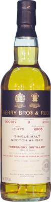 Tobermory 2008 BR 9yo Sherry Butt #900167 Charles Hofer SA 59.3% 700ml